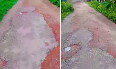 মতলব উত্তরে এক যুগেও সংস্কার হয়নি সড়ক, খানাখন্দে চরম দুর্ভোগ