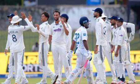 ভারতের রানপাহাড়, ব্যাটিংয়ে নেমেই বিপদে শ্রীলঙ্কা