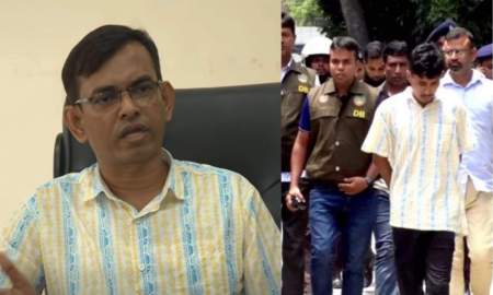 সেই শার্ট গায়ে চাপিয়েই সংবাদ সম্মেলনে এসে ব্যাখ্যা দিলেন পুলিশ