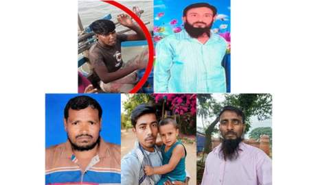 বঙ্গোপসাগরে ট্রলারডুবি, ২২ ঘণ্টা পর মিলল ৫ জেলের মরদেহ