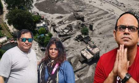 বাংলাদেশি সিনেমার শুটিংয়ে গিয়ে নেপালে বন্যার কবলে ভারতীয় অভিনেতা খরাজ-রজতাভ!