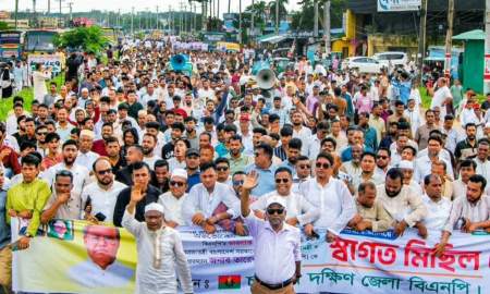 রিজভীকে ভারপ্রাপ্ত মহাসচিব করায় চট্টগ্রাম দক্ষিণ জেলা বিএনপির আনন্দ মিছিল