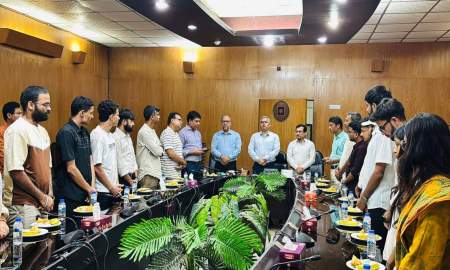 রাবিতে অধ্যয়নরত নেপালি শিক্ষার্থীদের সহযোগিতার আশ্বাস উপাচার্যের