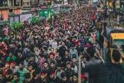 ছাত্র-জনতা অংশগ্রহণে স্মরণকালের দীর্ঘ বিক্ষোভ মিছিল করেছিল …