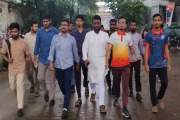 জবি ক্যাম্পাসে প্রবেশ করলেন জকসু ভিপি রিয়াজুল ইসলাম