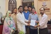 প্রক্টরের অপসারণসহ ৯ দাবিতে উপাচার্যকে জকসুর স্মারকলিপি