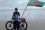 কক্সবাজার থেকে সাইকেল চালিয়ে নেপাল অভিযানে বীর কুমার