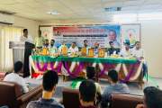 রাজনীতি নিষিদ্ধ ক্যাম্পাসে জাতীয়তাবাদী কর্মচারী পরিষদের কাউ…