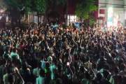 নবীনদের স্বাগত জানিয়ে ঢাবিতে ছাত্রদলের মিছিল