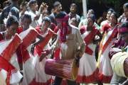 ঝুমুর নাচে মুখর জাবি, শেষ হলো কারাম উৎসব
