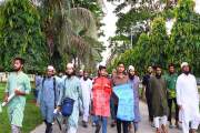 মহানবী (সা.)-কে কটূক্তির অভিযোগে বিক্ষোভ মিছিল