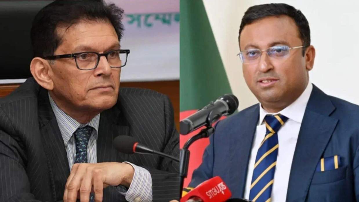পররাষ্ট্রমন্ত্রী ড. খলিলুর রহমান ও পররাষ্ট্র প্রতিমন্ত্রী হুমায়ুন কবির