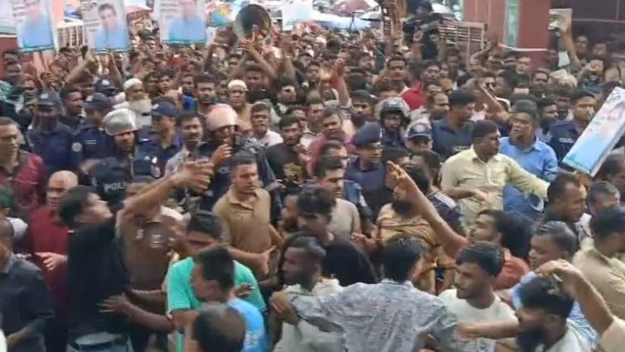 বিএনপির দুই পক্ষের সংঘর্ষ 