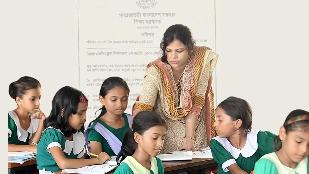 শ্রেণিকক্ষে শিক্ষক
