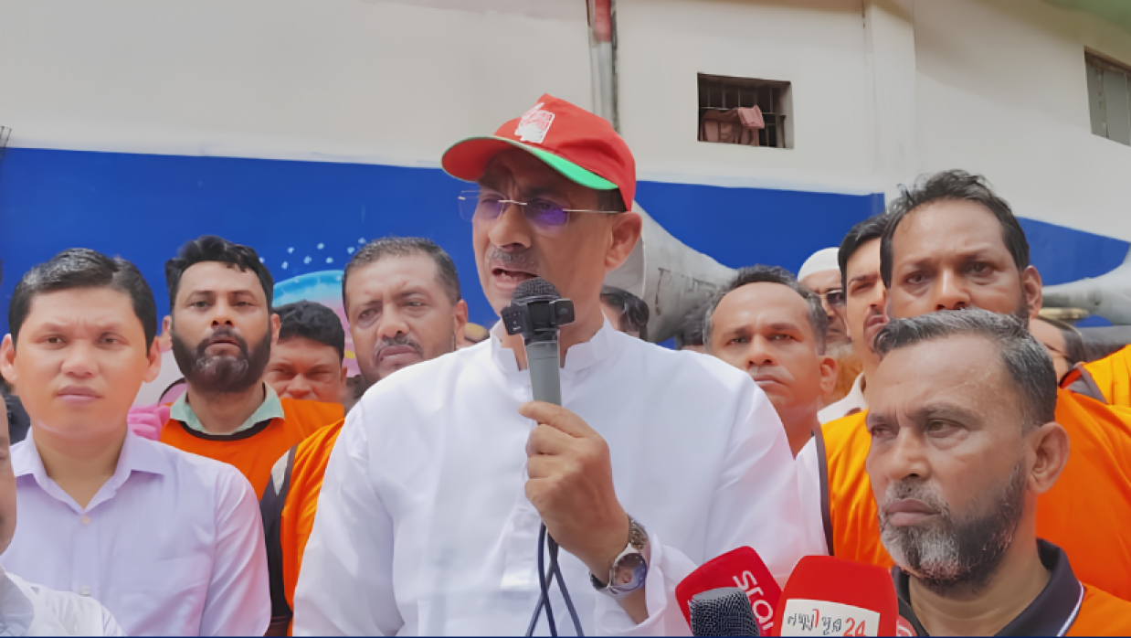পানিসম্পদ মন্ত্রী শহীদ উদ্দীন চৌধুরী এ্যানি