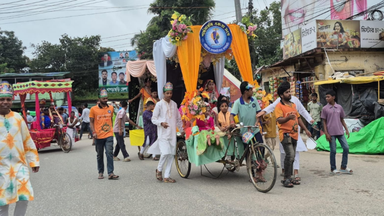 খাগড়াছড়িতে শুভ জন্মাষ্টমী উৎসব 