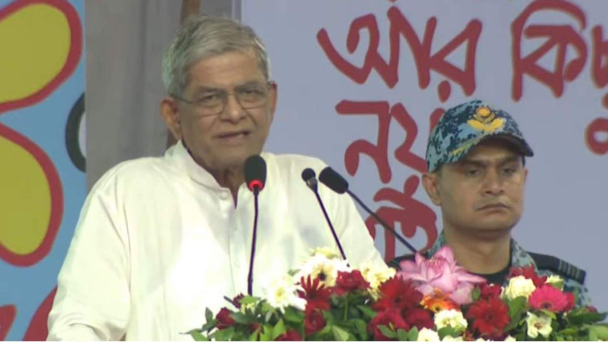 রাষ্ট্রপতি মির্জা ফখরুল ইসলাম আলমগীর।