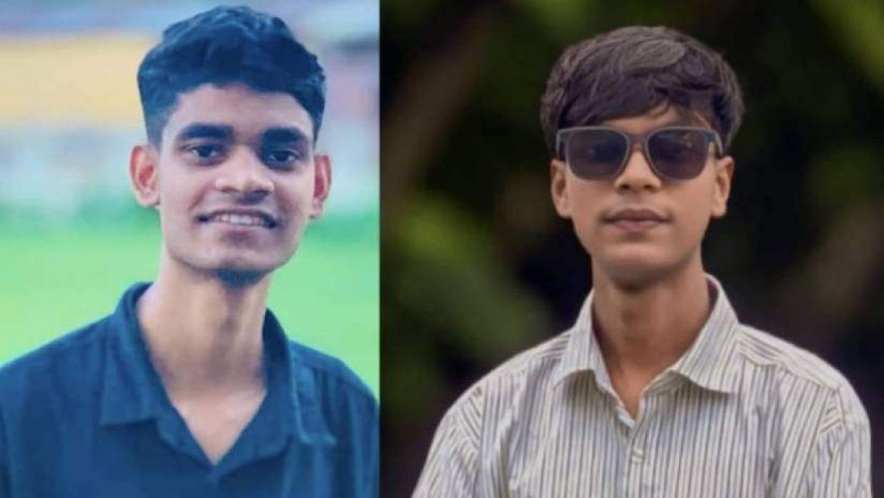 আটক মো. রবিউল বেপারী ওরফে হৃদয় ও মো. রাজিব হোসেন বেল্লাল