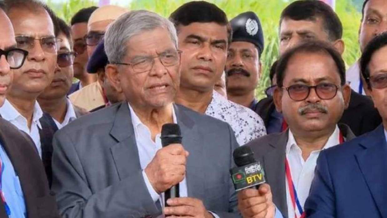 ঠাকুরগাঁও বিশ্ববিদ্যালয়ের ভিত্তিপ্রস্তর স্থাপন অনুষ্ঠানে রাষ্ট্রপতি মির্জা ফখরুল ইসলাম আলমগীর