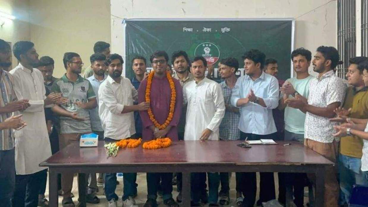 জাতীয় ছাত্রশক্তিতে যোগ দিয়েছেন শেখ সাদ আহমেদ সালমান।