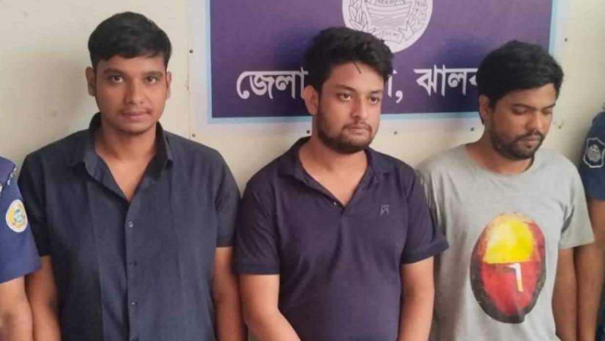  গাঁজাসহ গ্রেপ্তার তিন মাদক কারবারি