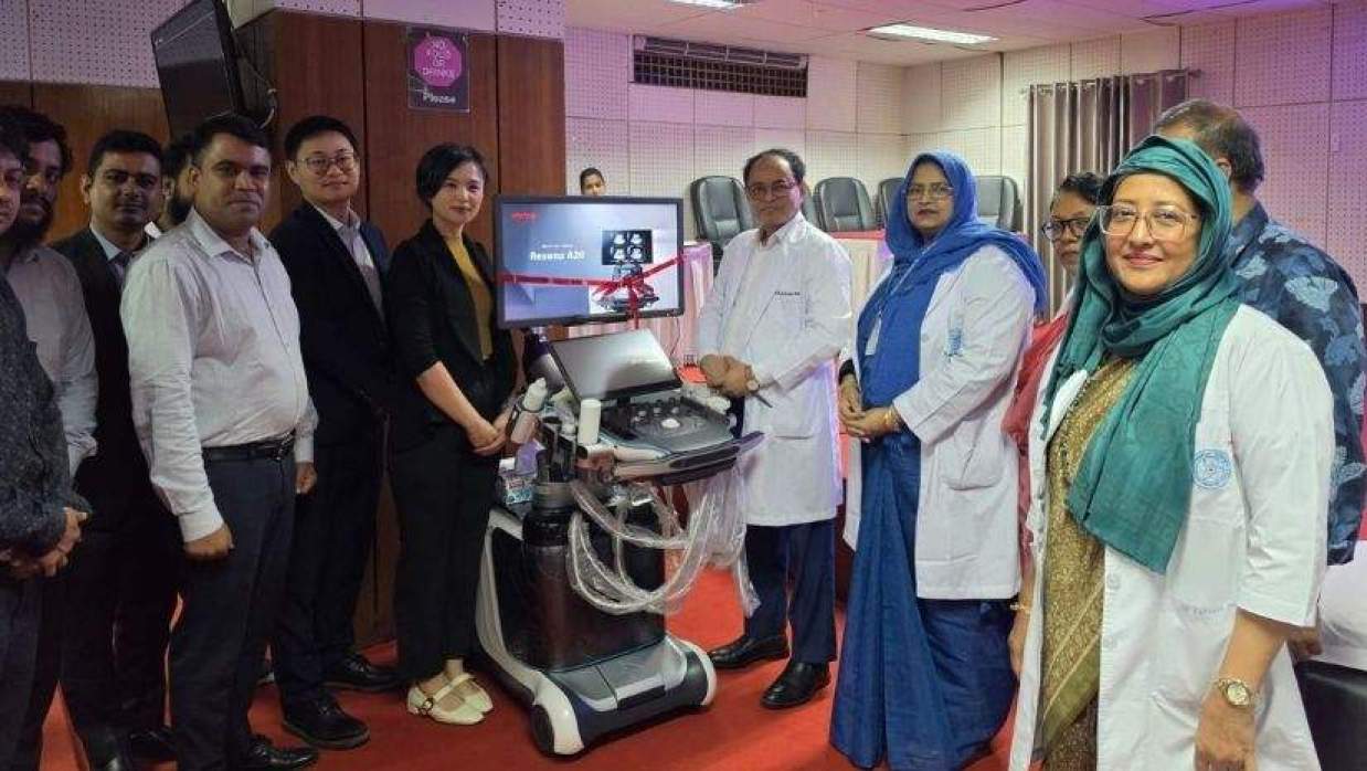 দেশের প্রথম রেজোনা এ২০ আল্ট্রা হাই রেজুলিউশন মেশিন উদ্বোধন