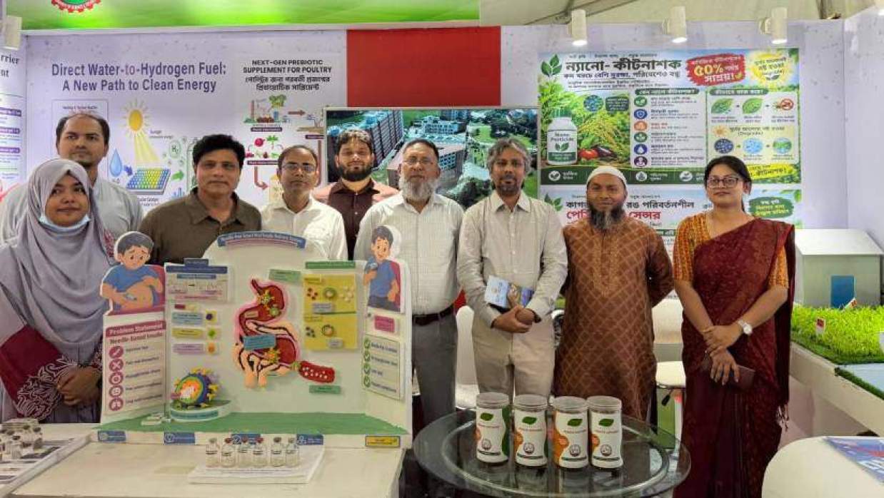 বাংলাদেশ ইনোভেশন ফেয়ার ২০২৬-এ যবিপ্রবির স্টল