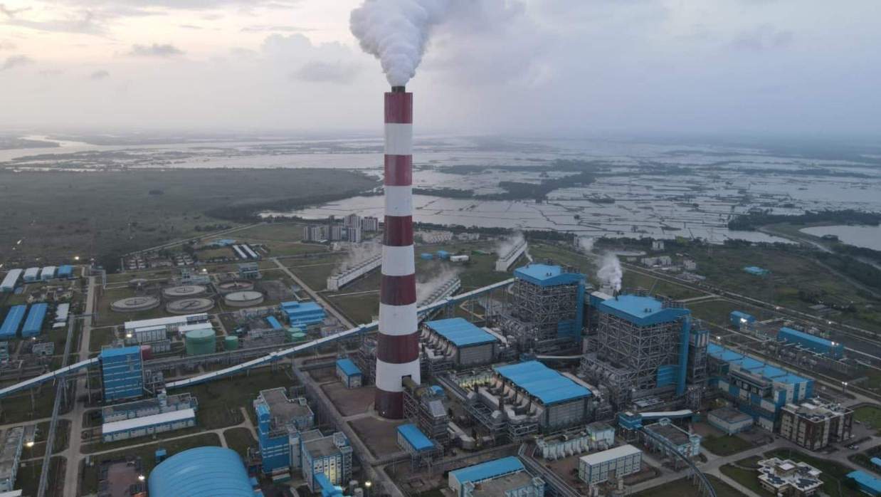 বাগেরহাটের রামপাল তাপবিদ্যুৎ কেন্দ্র।