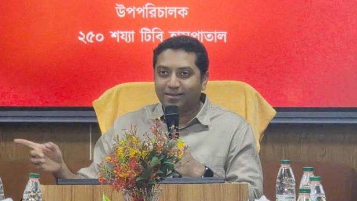 বক্তব্য রাখছেন প্রাথমিক ও গণশিক্ষা প্রতিমন্ত্রী