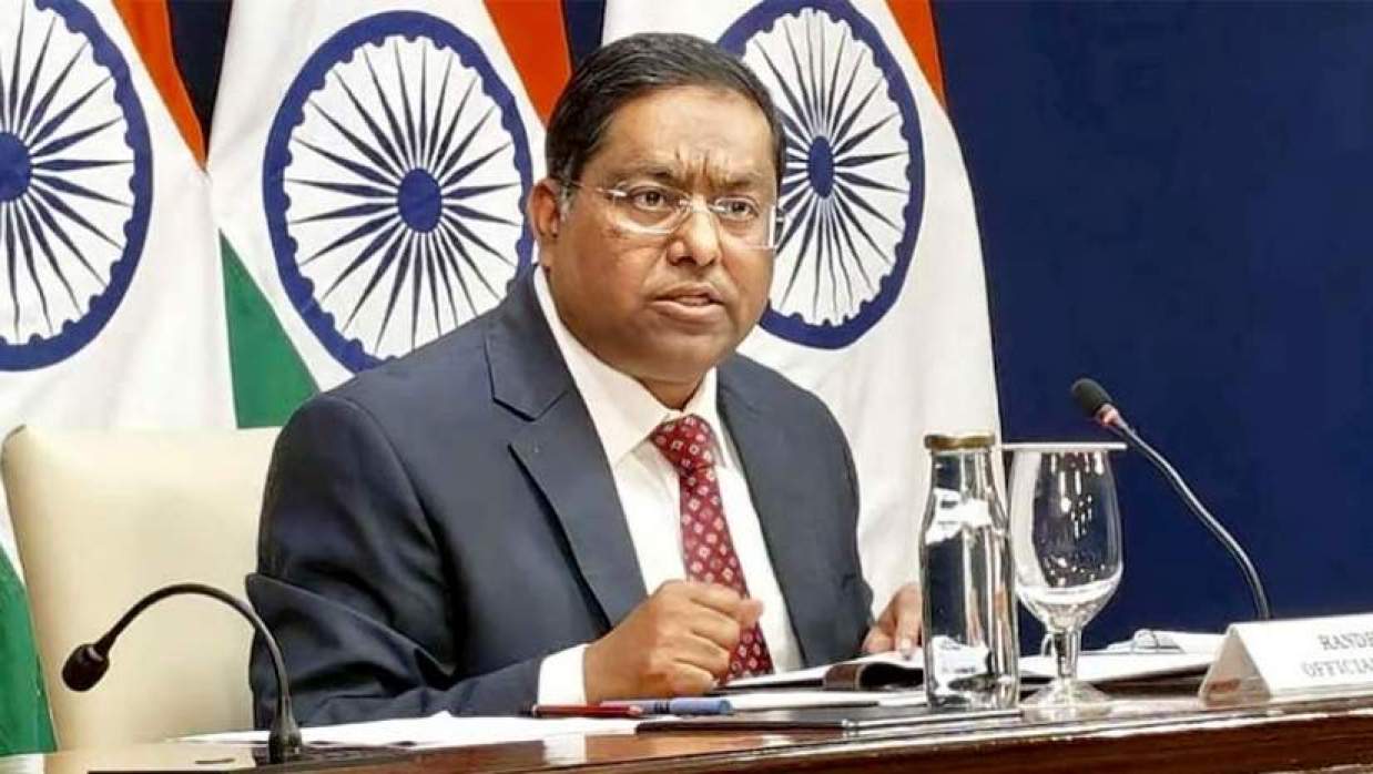 ভারতের পররাষ্ট্র মন্ত্রণালয়ের মুখপাত্র রণধীর জয়সওয়াল