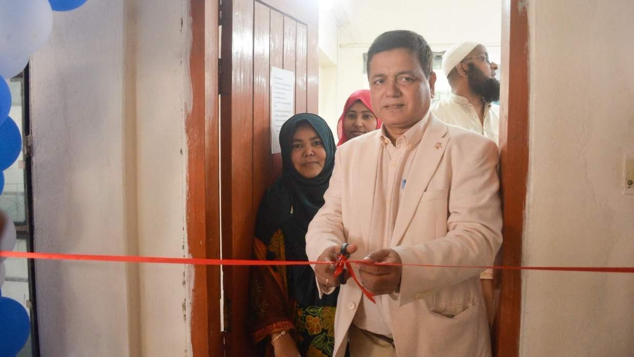 বেরোবি শহিদ ফেলানী হলের আধুনিক রিডিং রুম ও সেমিনার রুমের উদ্বোধন