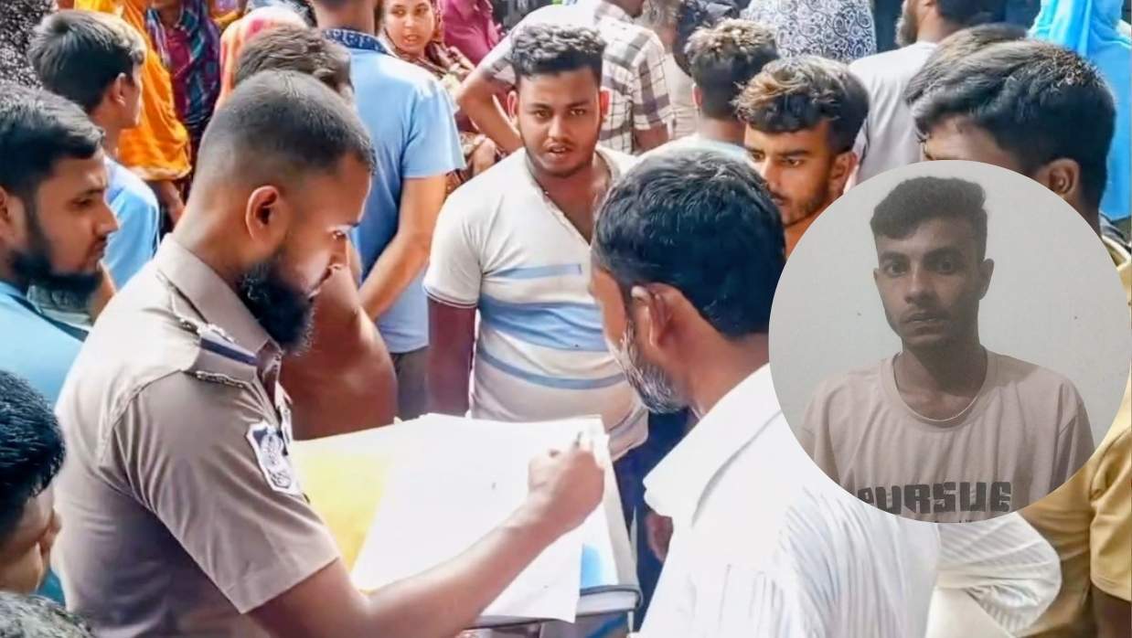শিশুকে দুধ খাওয়ানোর সময় চাচিকে কুপিয়ে হত্যা করা যুবক মো. আরিফুল ইসলাম