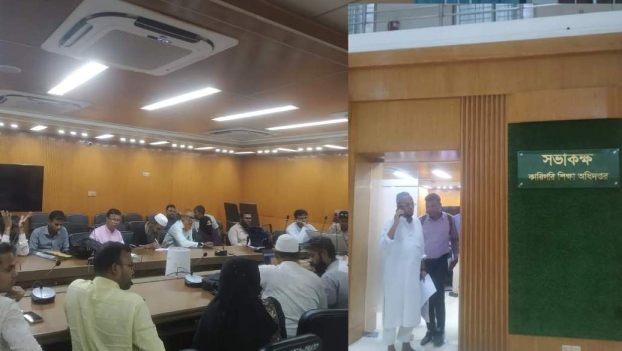 কারিগরি শিক্ষা অধিদপ্তরে ভিড় প্রতিষ্ঠান প্রধানদের