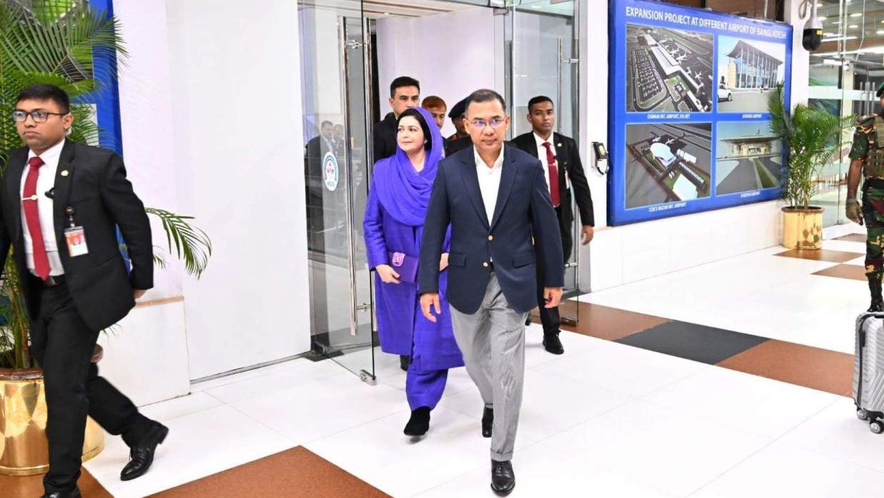 সহধর্মিনী জুবাইদা রহমানের সঙ্গে প্রধানমন্ত্রী তারেক রহমান