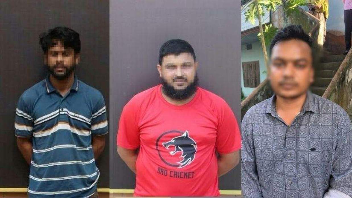 গ্রেপ্তার হওয়া ব্যক্তিরা হলেন হাসনাত হাবিব রিফাত , তারেক হাসান ওরফে রুবেল  ও প্রতাপ সরকার 
