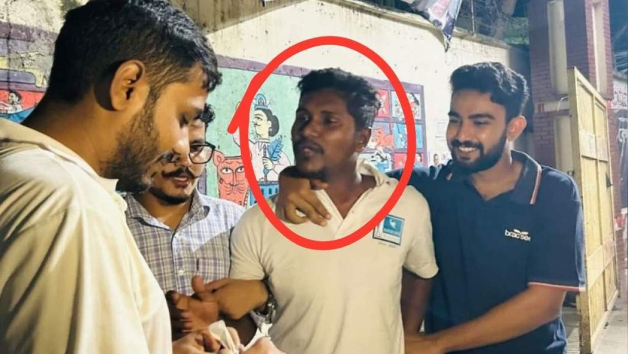 আটক হওয়া ছাত্রলীগ নেতা
