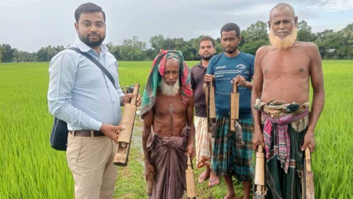 দারুল ইসলামের তৈরি করার ইঁদুর দমনের ফাঁদ