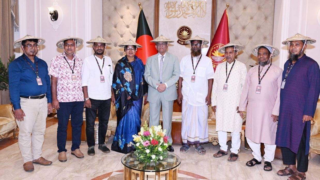 বঙ্গভবনে রাষ্ট্রপতির সঙ্গে সাক্ষাৎ