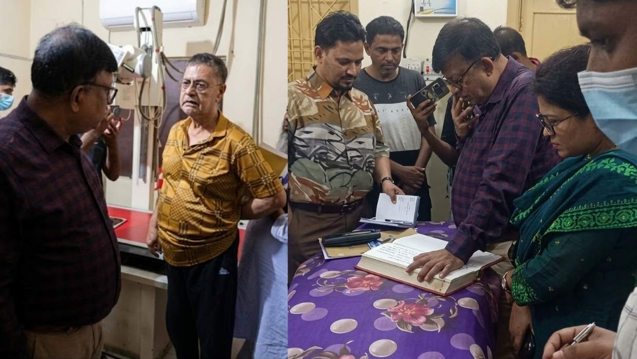 ‘স্বাগতা ক্লিনিক’-এ সিভিল সার্জনের অভিযান