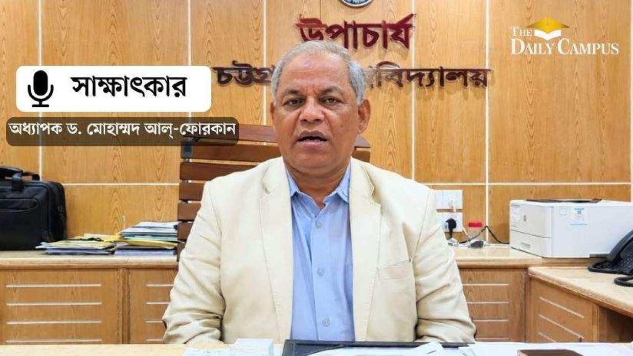 চট্টগ্রাম বিশ্ববিদ্যালয়ের উপাচার্য অধ্যাপক ড. মোহাম্মদ আল্-ফোরকান