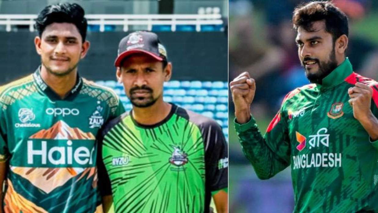 নাহিদ রানা, মেহেদী হাসান মিরাজ ও মোস্তাফিজুর রহমান