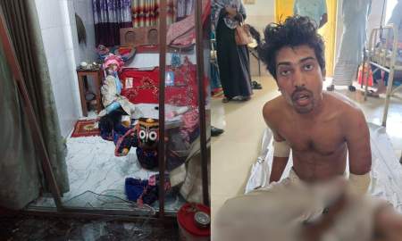 মন্দিরে প্রতিমা ভাংচুরের সময় হাতেনাতে পাবিপ্রবির সনাতনী শিক্ষার্থী আটক 