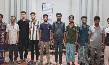 ফেনীতে পুলিশের সাঁড়াশি অভিযানে গ্রেপ্তার ২২