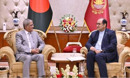 রাষ্ট্রপতির সঙ্গে ইরানের রাষ্ট্রদূতের সৌজন্য সাক্ষাৎ