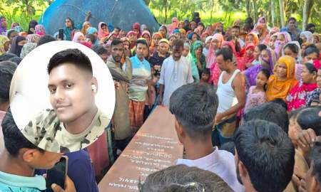 মৃত্যুর ৮ মাস পর কফিনে দেশে ফিরলেন লিবিয়া প্রবাসী তরিকুল