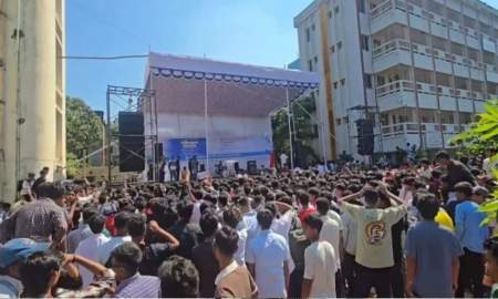 বিকল্প ভেন্যুতে নবীনবরণ কনসার্ট করল ব্রাহ্মণবাড়িয়া সরকারি কলেজ