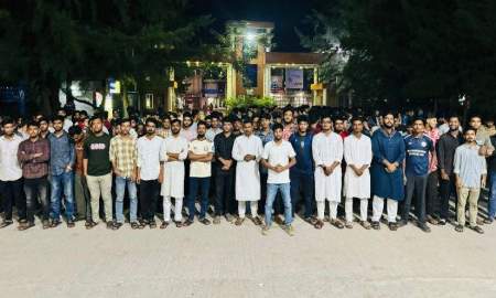  বরিশাল বিশ্ববিদ্যালয় ছাত্রদলের বিক্ষোভ মিছিল