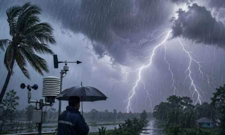 দেশের ১১ জেলায় রাতের মধ্যেই ৬০ কিমি বেগে ঝোড়ো হাওয়ার পূর্বাভাস