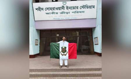 জাতীয় পর্যায়ের কারাতে প্রতিযোগিতায় বিএইউএসটি শিক্ষার্থীর ব্রোঞ্জ পদক অর্জন