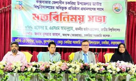 ​কর্মমুখী শিক্ষা ছাড়া এআইয়ের যুগে টিকে থাকা কঠিন: জাতীয় বিশ্ববিদ্যালয়ের উপাচার্য
